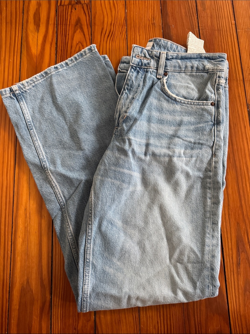 Zara wide leg jeans